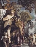 Paolo Veronese Mars and Venus United by Love oil on canvas